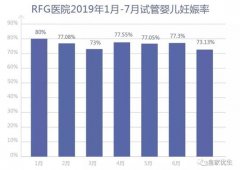 试管婴儿怀孕数据：前7个月，RFG皇家医